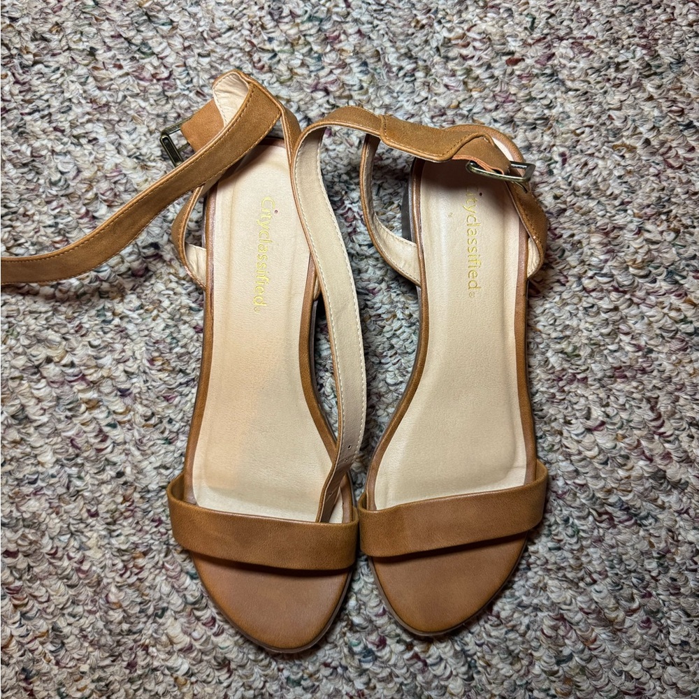 Casadei Brown Leather Sandals for Women